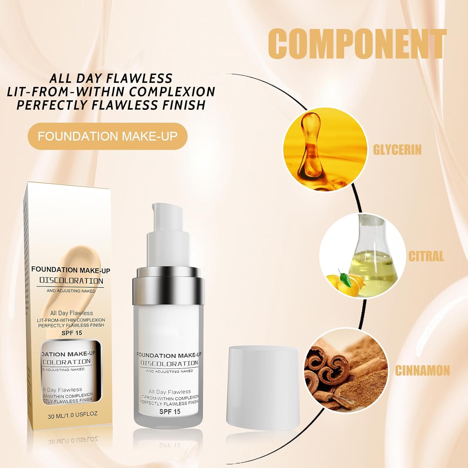 1+1 GRATIS | Glowify™ | Radiant Glow Foundation