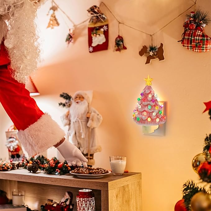 CeramiTree® | GlowPlug Keramik-Nachtlicht Weihnachtsbaum – ambienter Lichtakzent