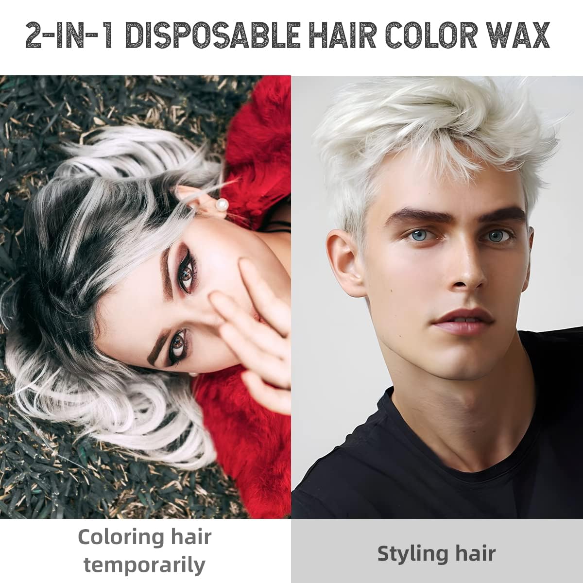 1+1 GRATIS | HairGlow™ - Lebendige Farben, kein Schaden, endloser Stil!