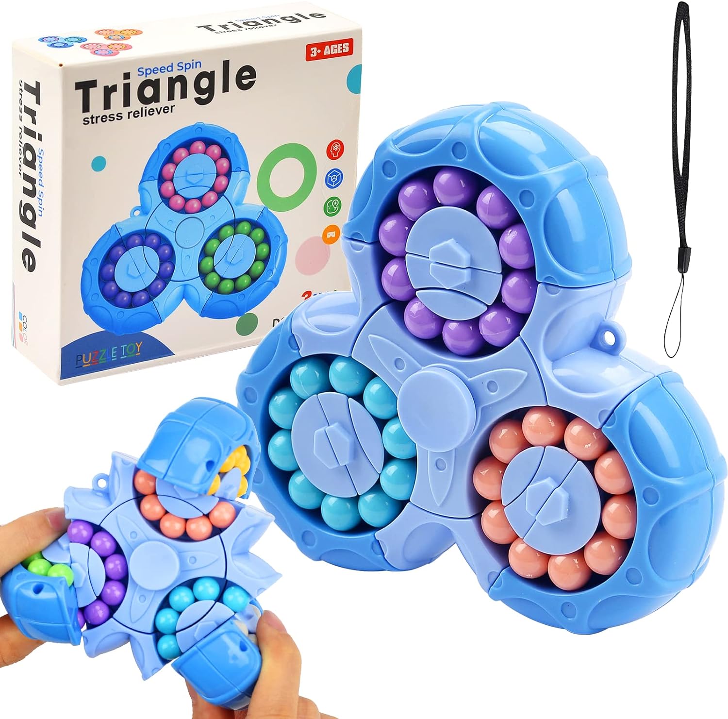 BeanSpin® | PuzzleGyro – interaktives Denk- und Geschicklichkeitsspielzeug