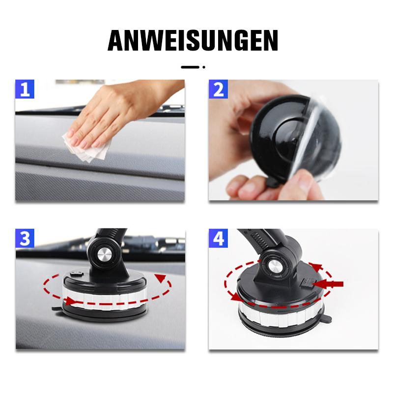 50% RABATT | Dashorb™ | Autotelefonhalter mit Saugnapf