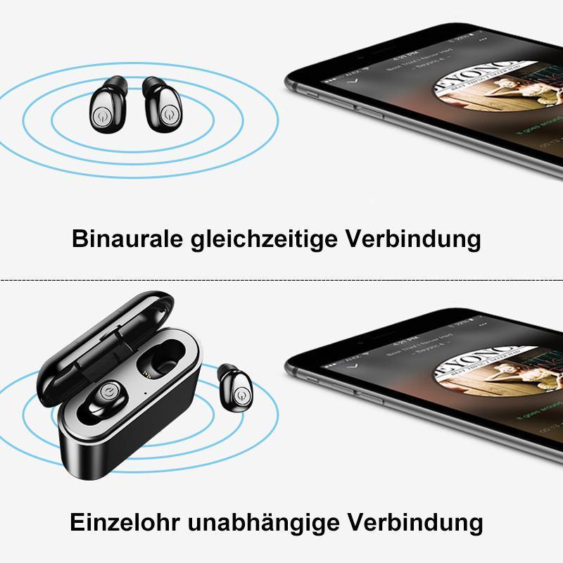 Audionyx™ | 2-in1 Bluetooth-Headset & Externer Akku