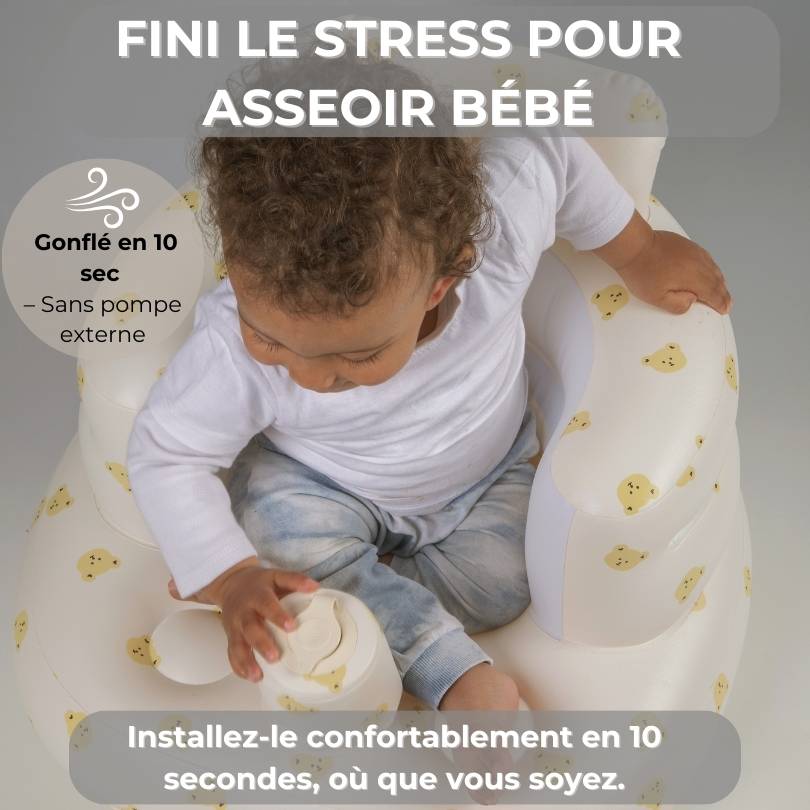 AirCradle® | Tragbare aufblasbare Baby-Liege für unterwegs