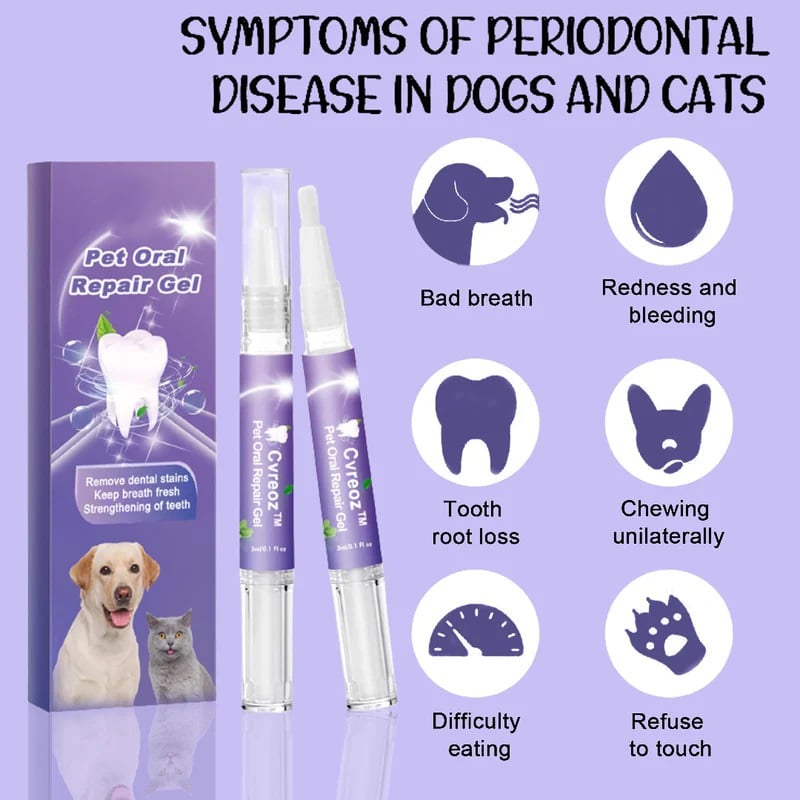 1+1 GRATIS | OralGlow™ - Die ultimative Lösung für die Zahngesundheit und den frischen Atem Ihres Haustieres!