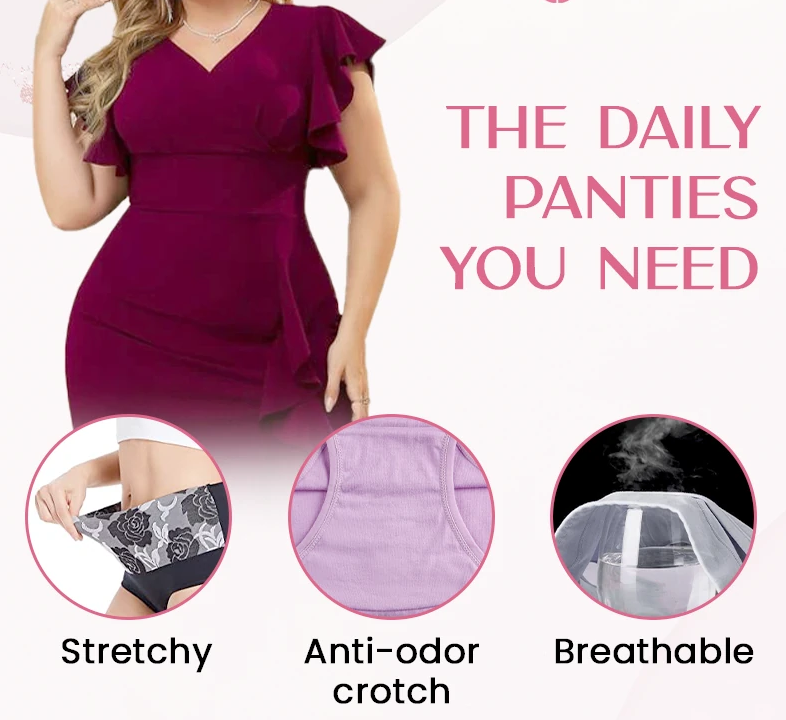 InvisibleWear™ | High Waist Tummy Control Auslaufsicheres Höschen