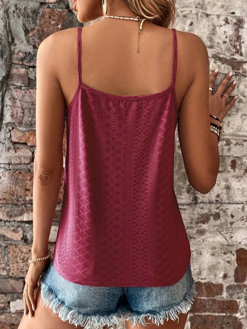 50% RABATT | Charmace™ | Stylisches Spitzentop mit V-Ausschnitt für Frauen