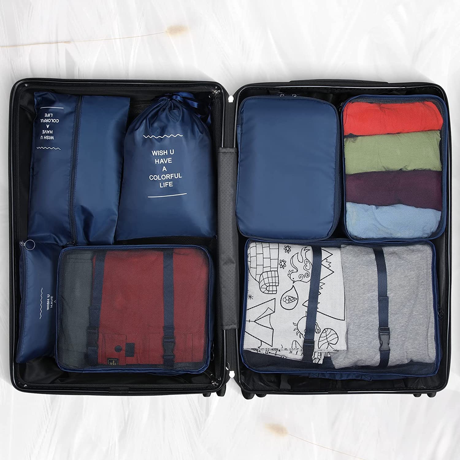 TravelSet™ Luggage Organizer Set