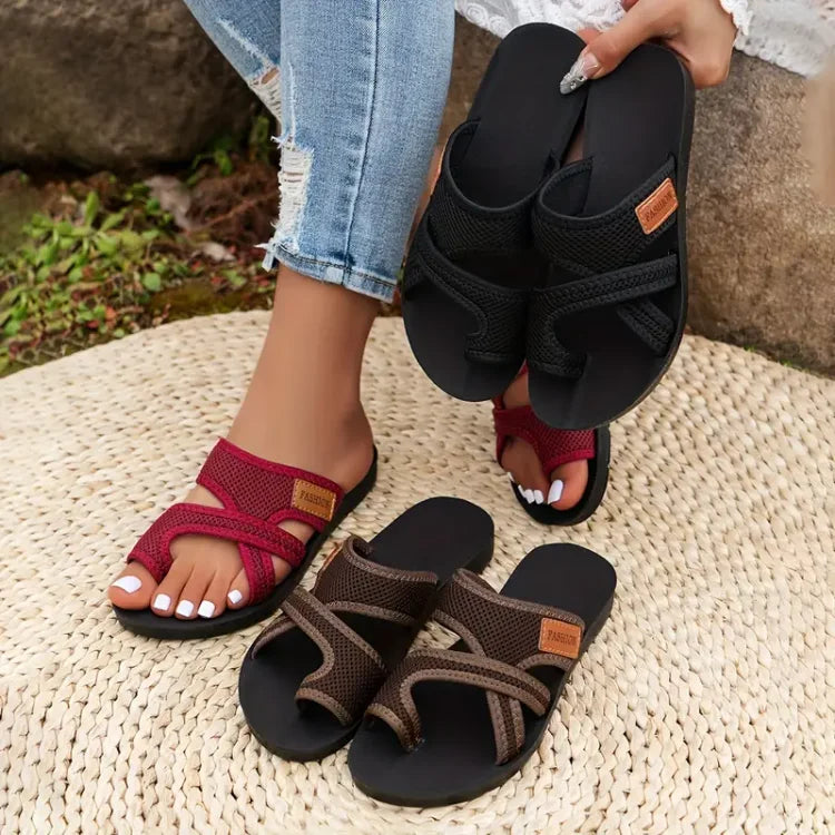 ELKE | ELEGANTE MESH SANDALEN