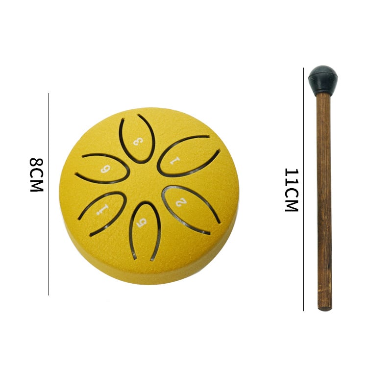 ZenDrum® | MiniTone Meditations-Trommel – klare Klangnoten für Ruhe & Fokus