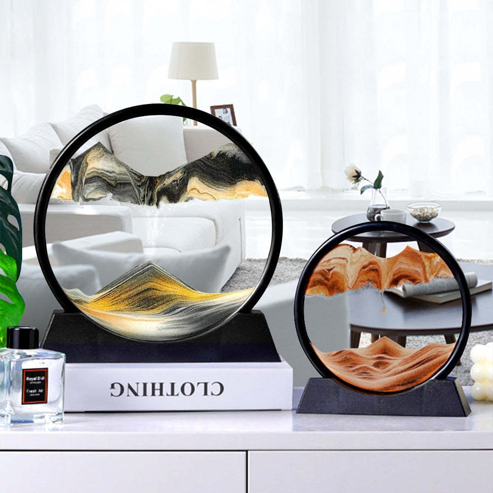 Sandelle® | 3D-Sandkunst-Sanduhr