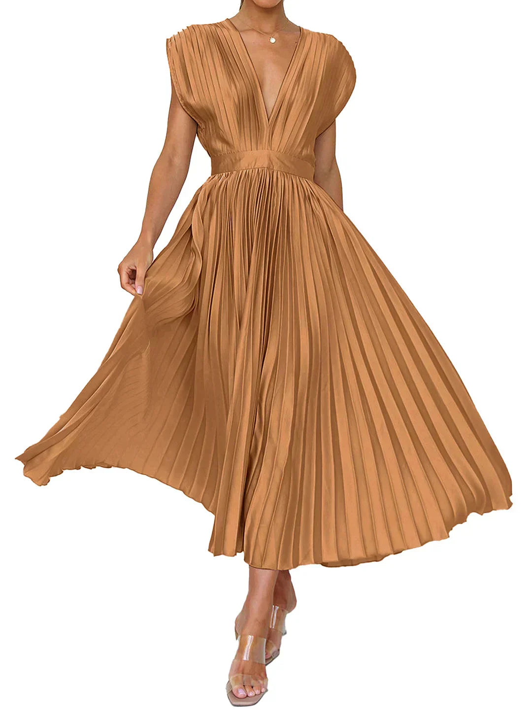 50% RABATT | Stylora™ | Ärmelloses Maxikleid für Frauen