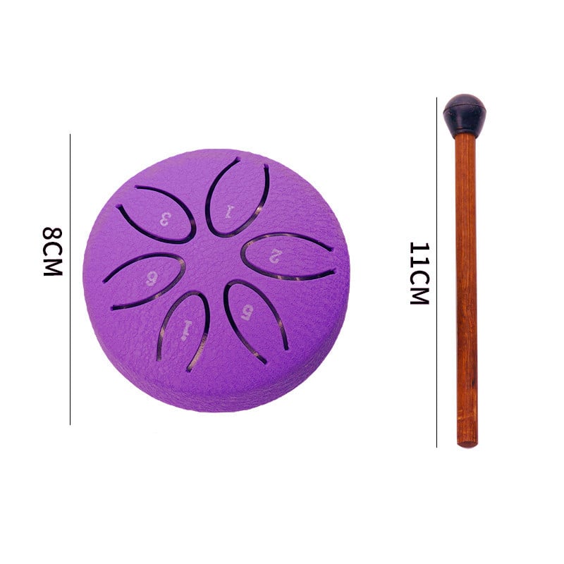 ZenDrum® | MiniTone Meditations-Trommel – klare Klangnoten für Ruhe & Fokus