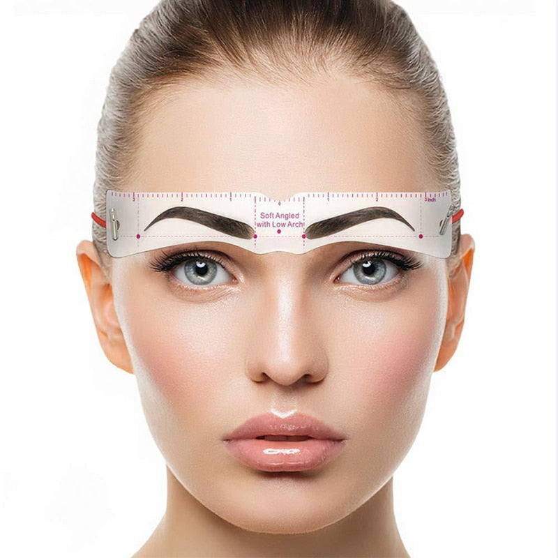 1+1 GRATIS | BrowMaster™ Wiederverwendbares Augenbrauen-Schablonenset (12 Stück pro Packung)