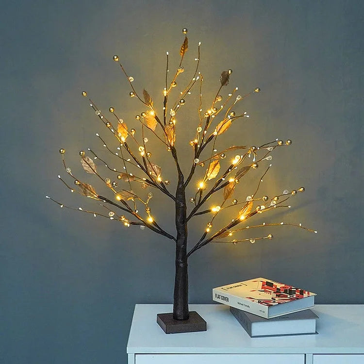 FairyGlow® | Dekorationsbaum – Handgefertigter Baum mit Feenlicht-Effekt