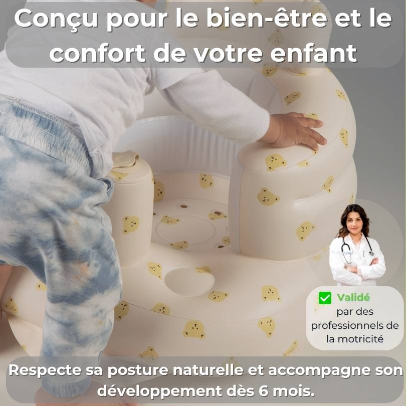 AirCradle® | Tragbare aufblasbare Baby-Liege für unterwegs
