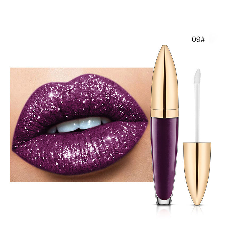 GlimmerKiss™ | Diamantglänzender langanhaltender Lippenstift