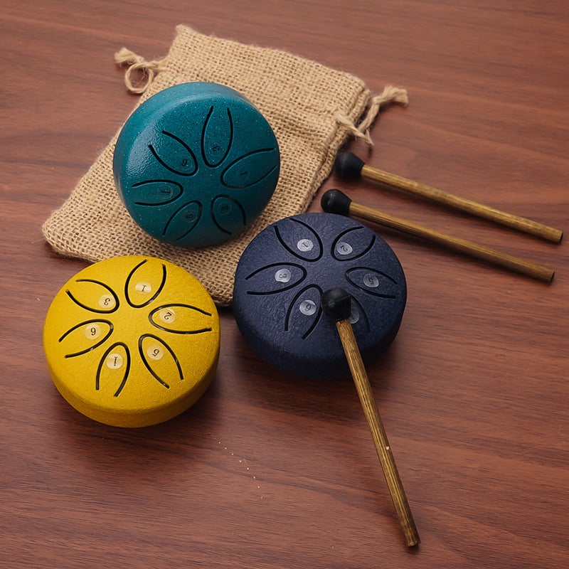 ZenDrum® | MiniTone Meditations-Trommel – klare Klangnoten für Ruhe & Fokus