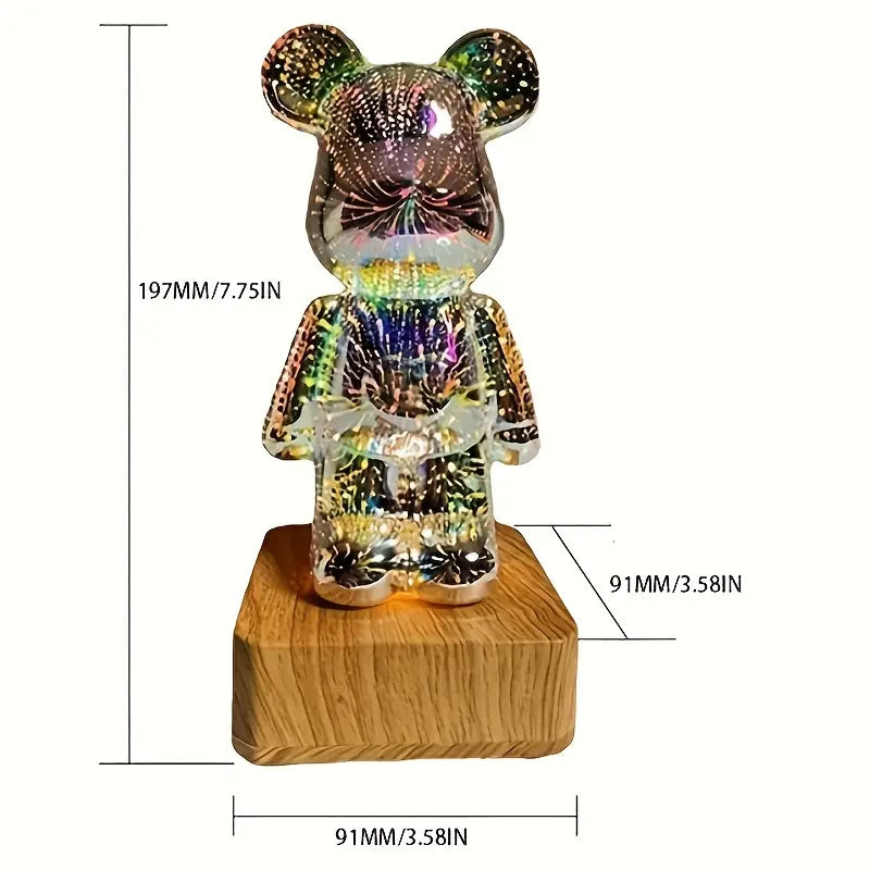 GlowBear® | LightCompanion LED-Teddybär – stimmungsvolle Nachtlicht-Begleitung