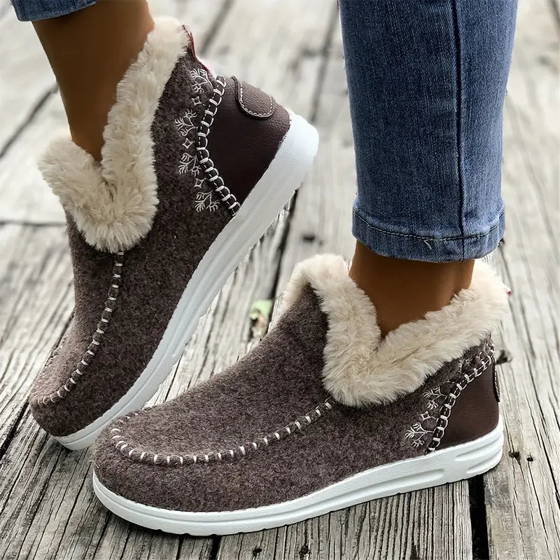 Winterspaziergang™ Gefütterte Komfortschuhe für kalte Tage