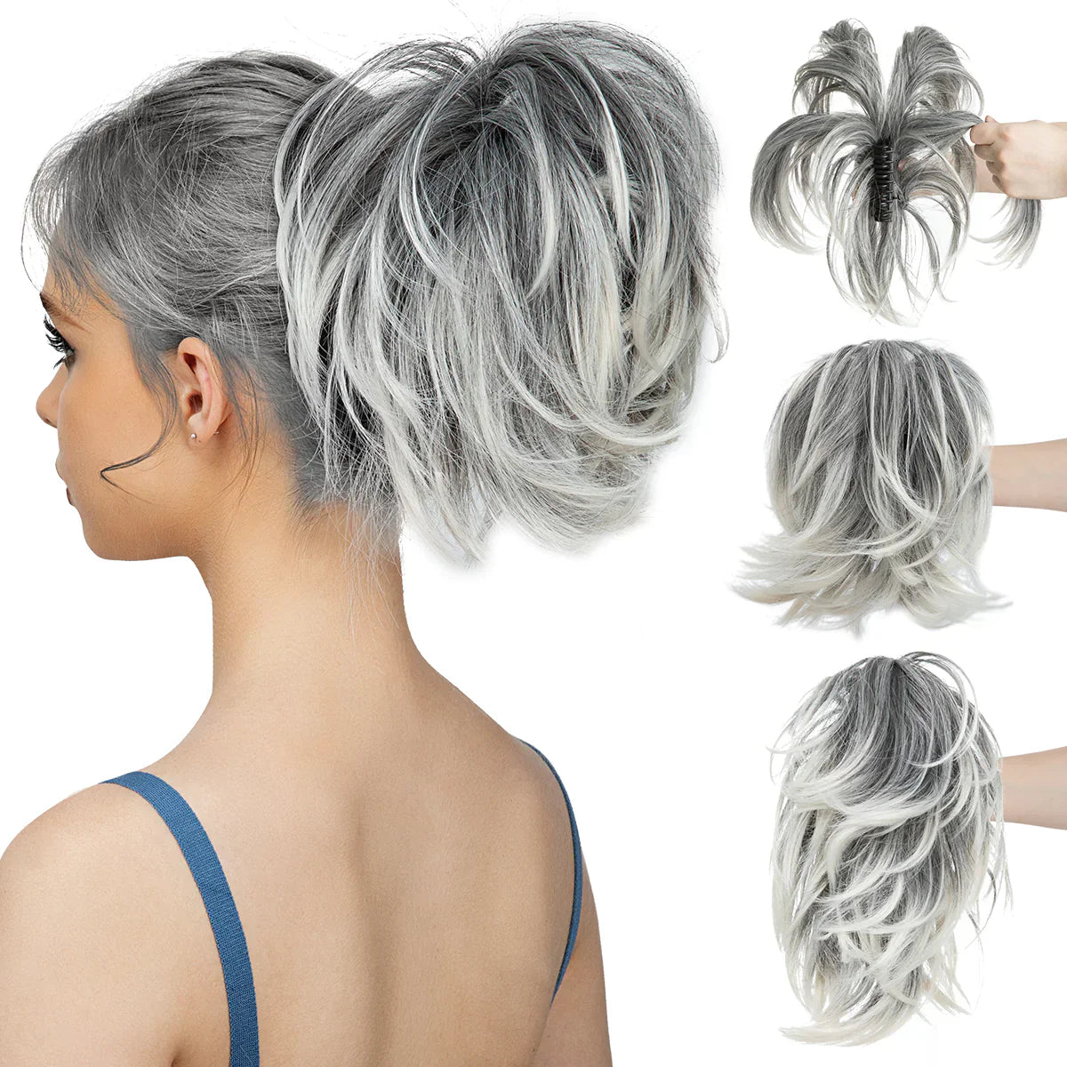 1+1 GRATIS | DIY Bun Haarschmuck™, Bequeme und verstellbare Passform