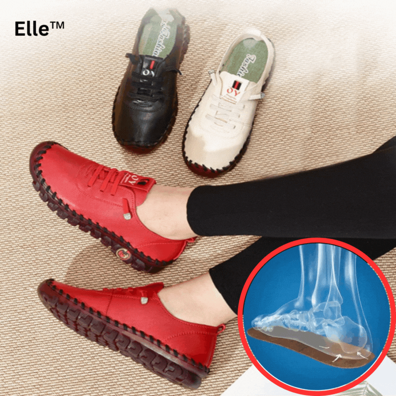50% RABATT | Elle® | Gepolsterte orthopädische Turnschuhe