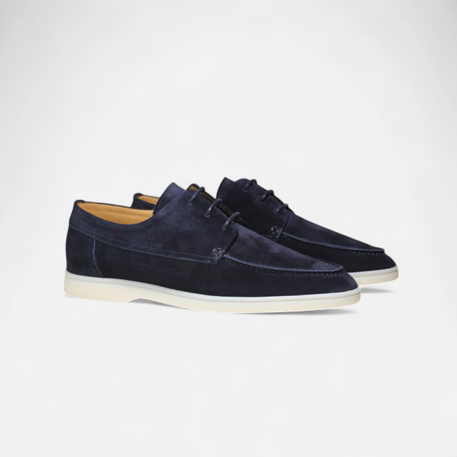 Suede loafers for men with laces – Refined craftsmanship, effortless sophistication