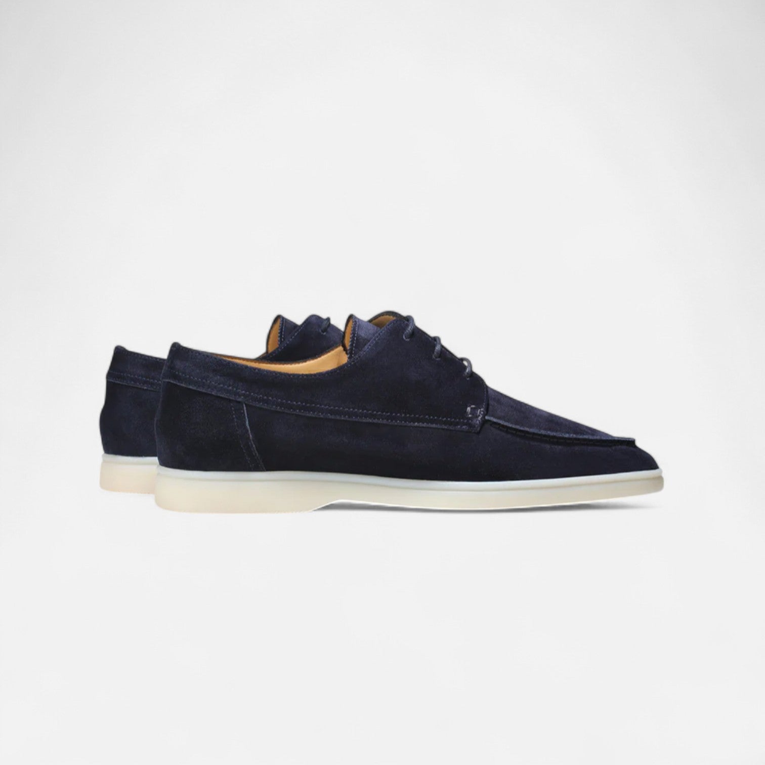 Suede loafers for men with laces – Refined craftsmanship, effortless sophistication