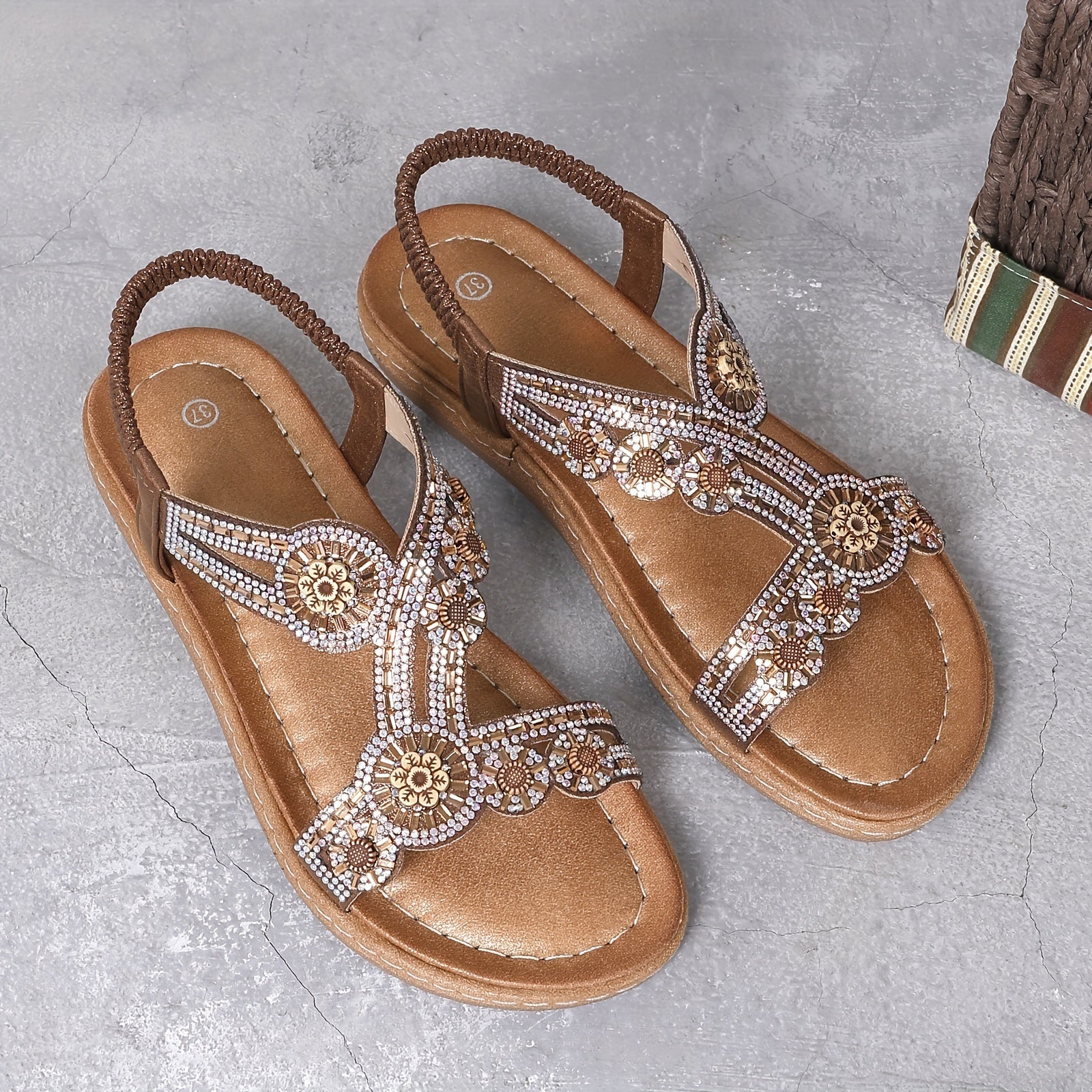 BohoFlex™ – Komfortable Flache Damen Sandalen