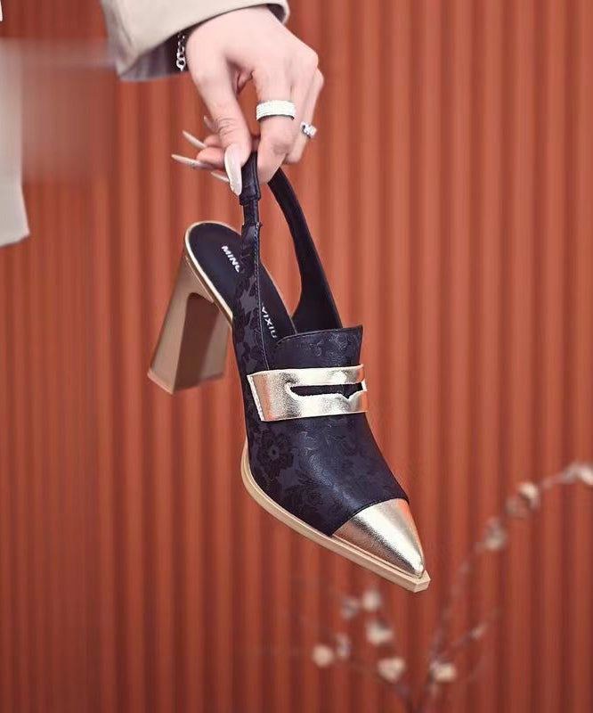 Pointessa® | Satin-Sandalen mit Absatz