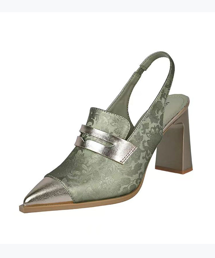 Pointessa® | Satin-Sandalen mit Absatz