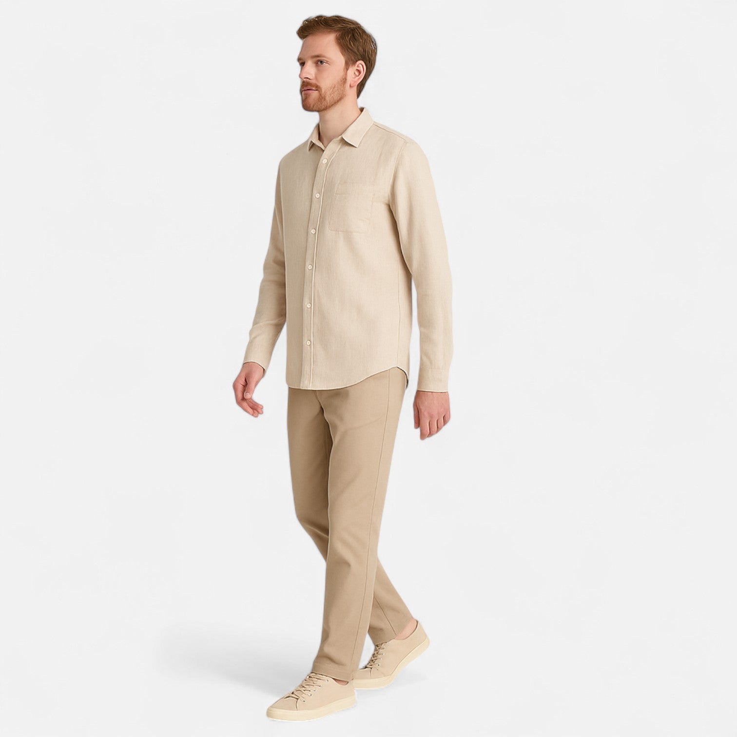 Linen Shirt for Men – Breathable Lightness, Casual Elegance