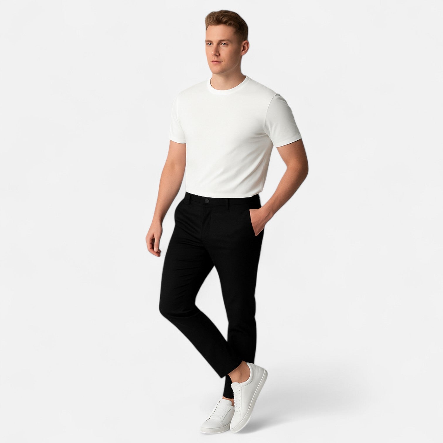 Men's Stretch Chino Pants – Tailored Comfort, Effortless Everyday Elegance