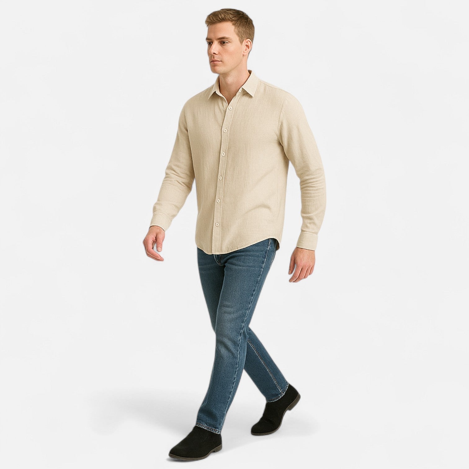 Linen Shirt for Men - An Old-World Style, Timeless Elegance for Warm Weather