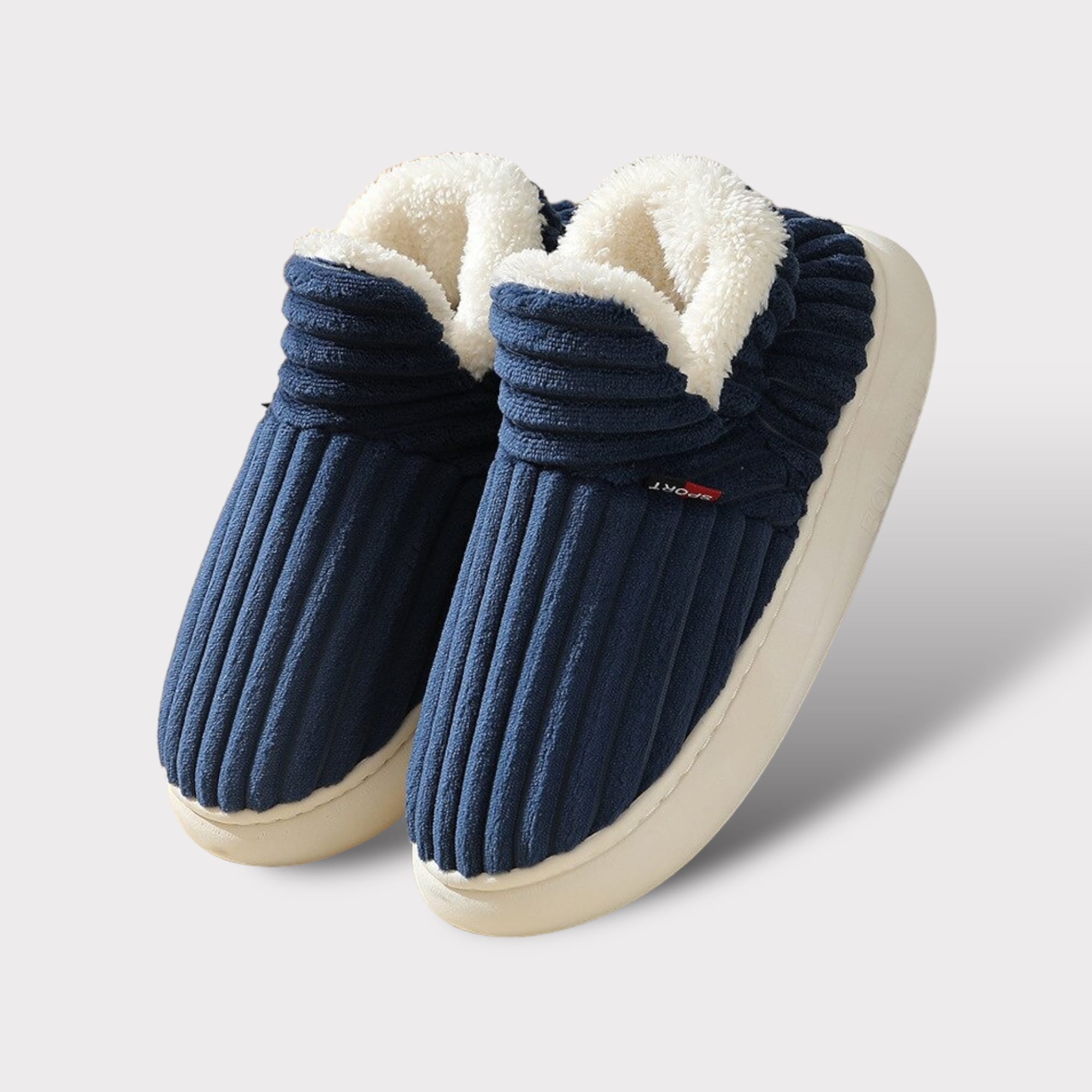 TheraFlausch™ Therapeutische flauschige Fleece-Winterpantoffeln