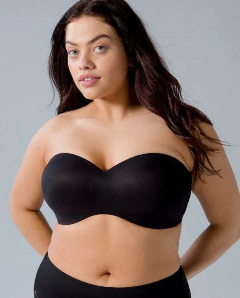1+1 Gratis | Allure™ Bandeau-BH mit abnehmbaren Trägern in Übergröße