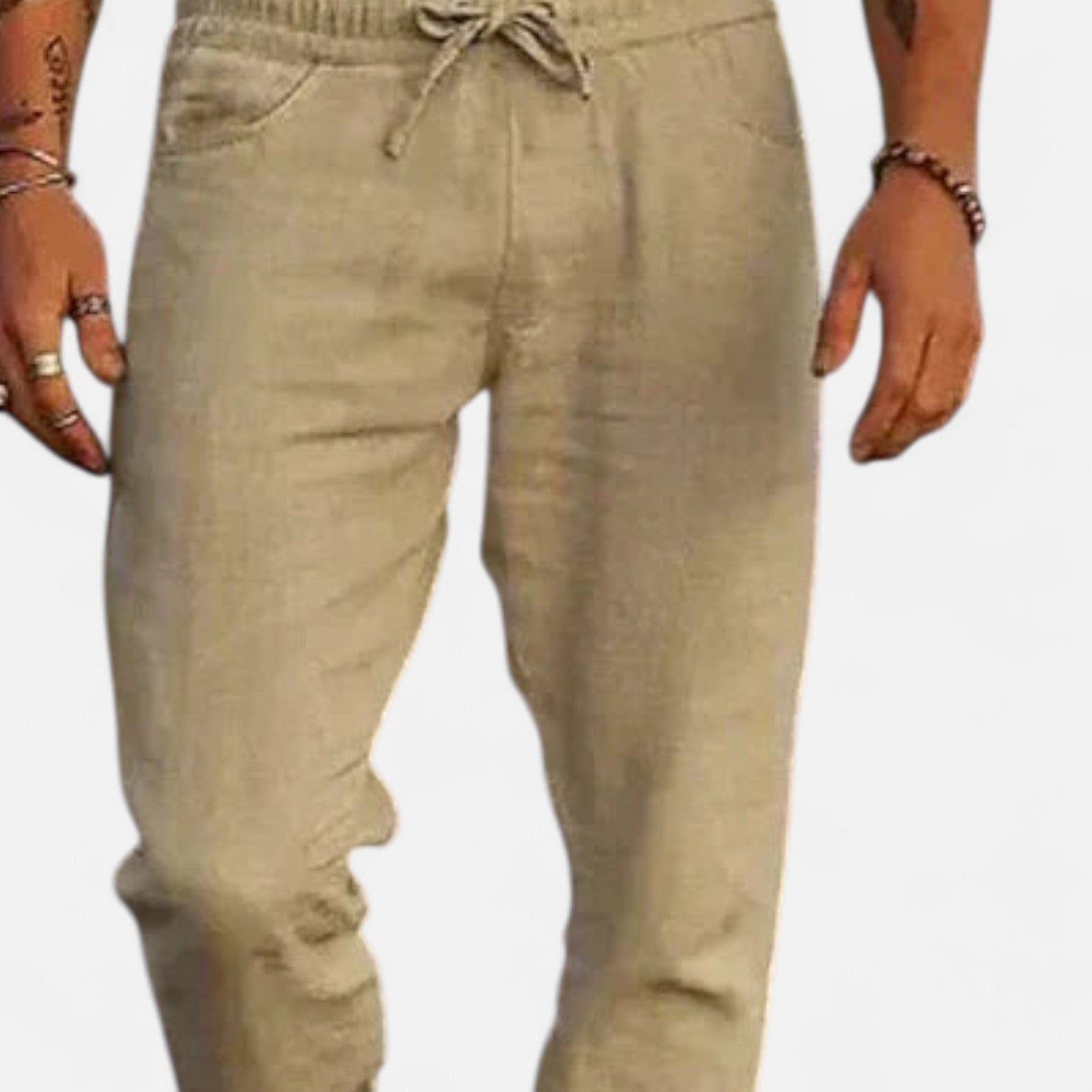 Breathable Linen Pants - Lightweight Comfort, Timeless Fit
