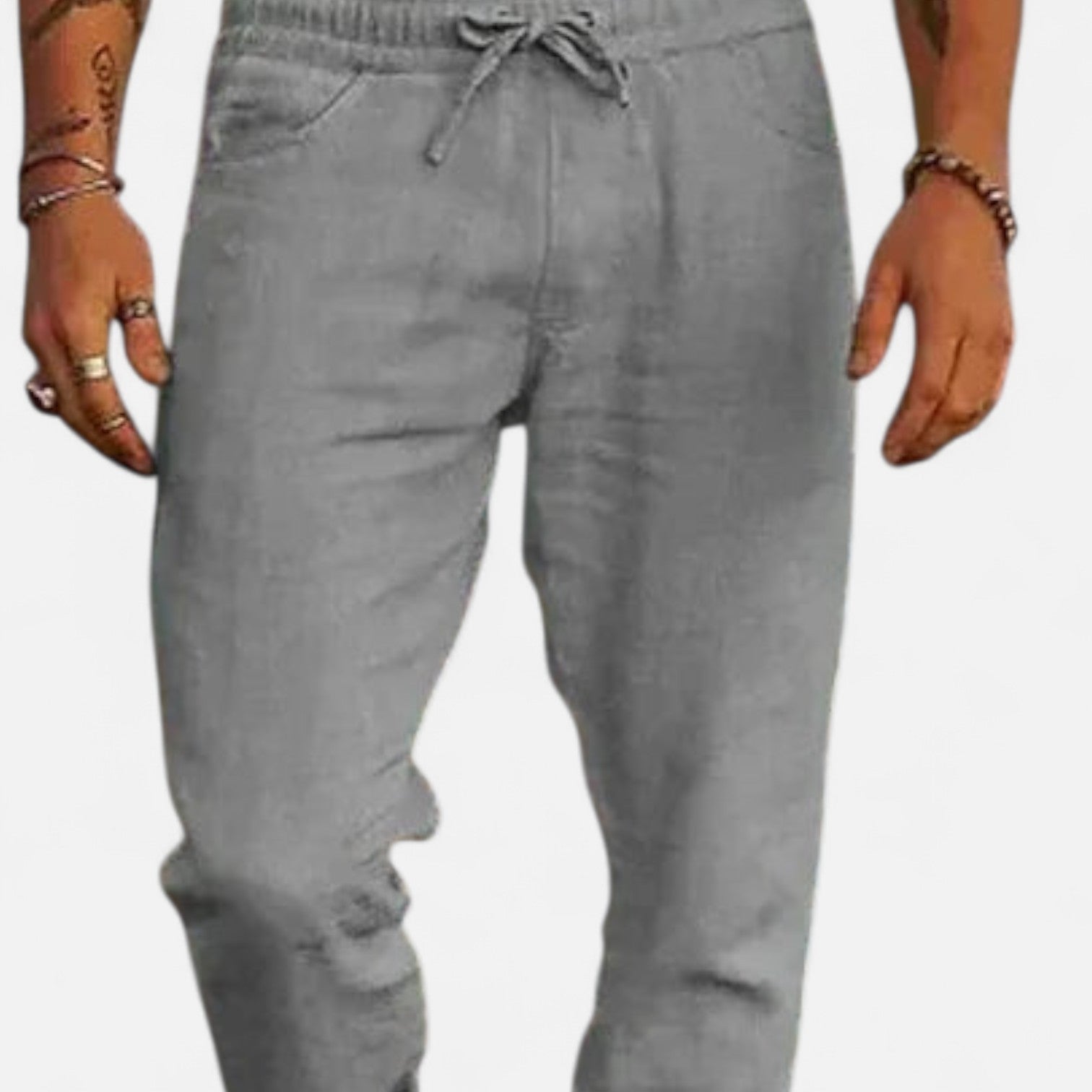 Breathable Linen Pants - Lightweight Comfort, Timeless Fit