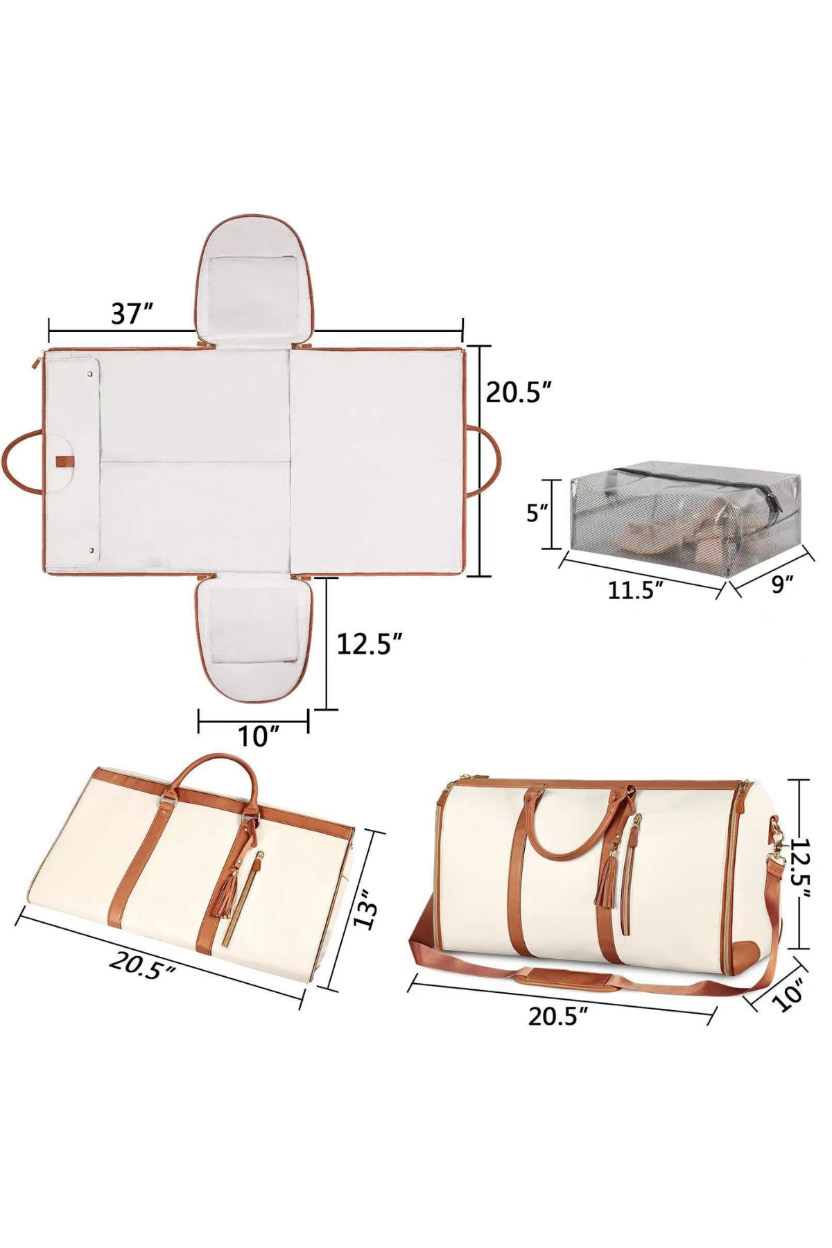 Esthera™ Duffle Bag XL | Handgepäck | 40% Rabatt