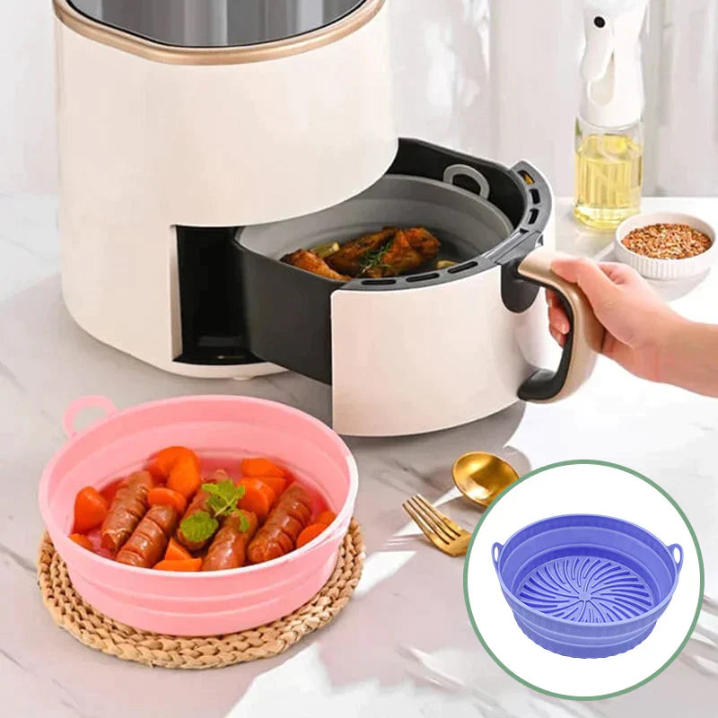 (1+1 Gratis) Airfryer- und Mikrowellen-Silikonformen