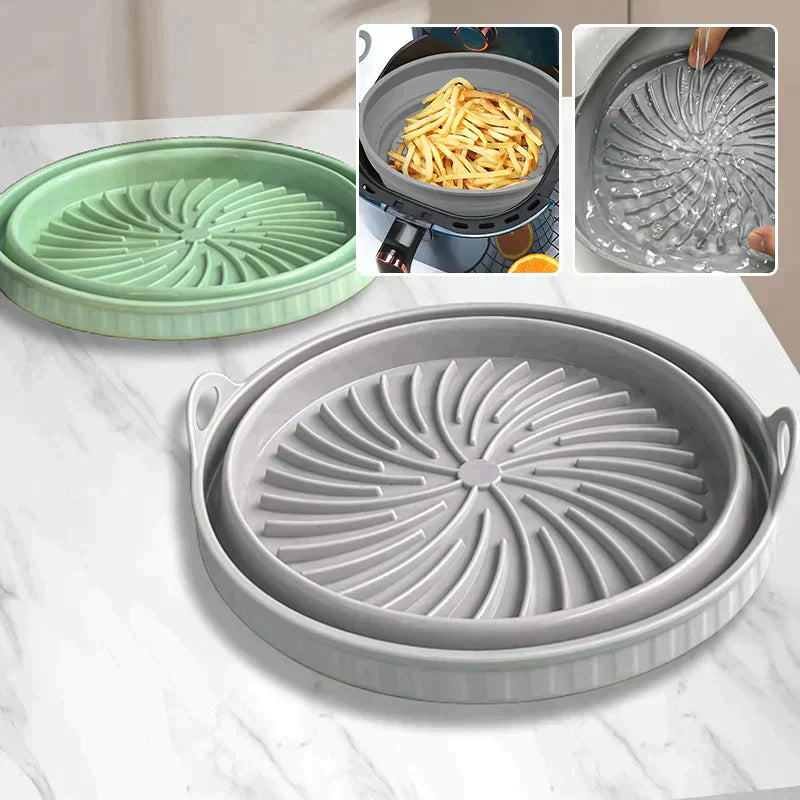 (1+1 Gratis) Airfryer- und Mikrowellen-Silikonformen