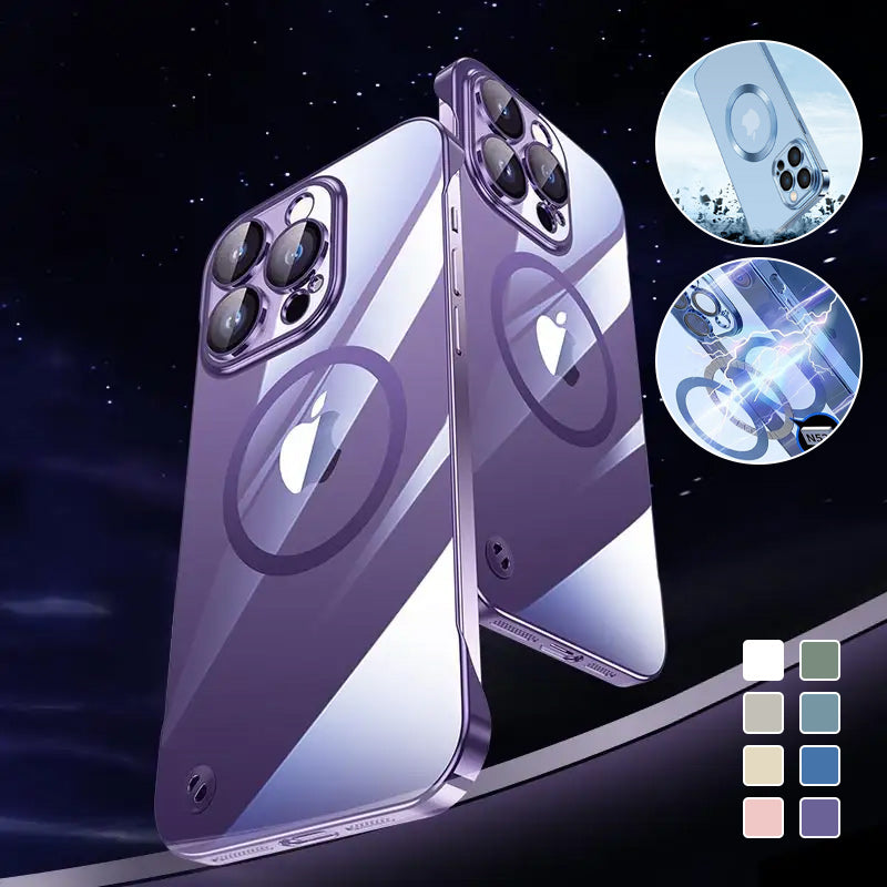Metalliq™ | Kabellose magnetische iPhone-Hülle mit Galvanik