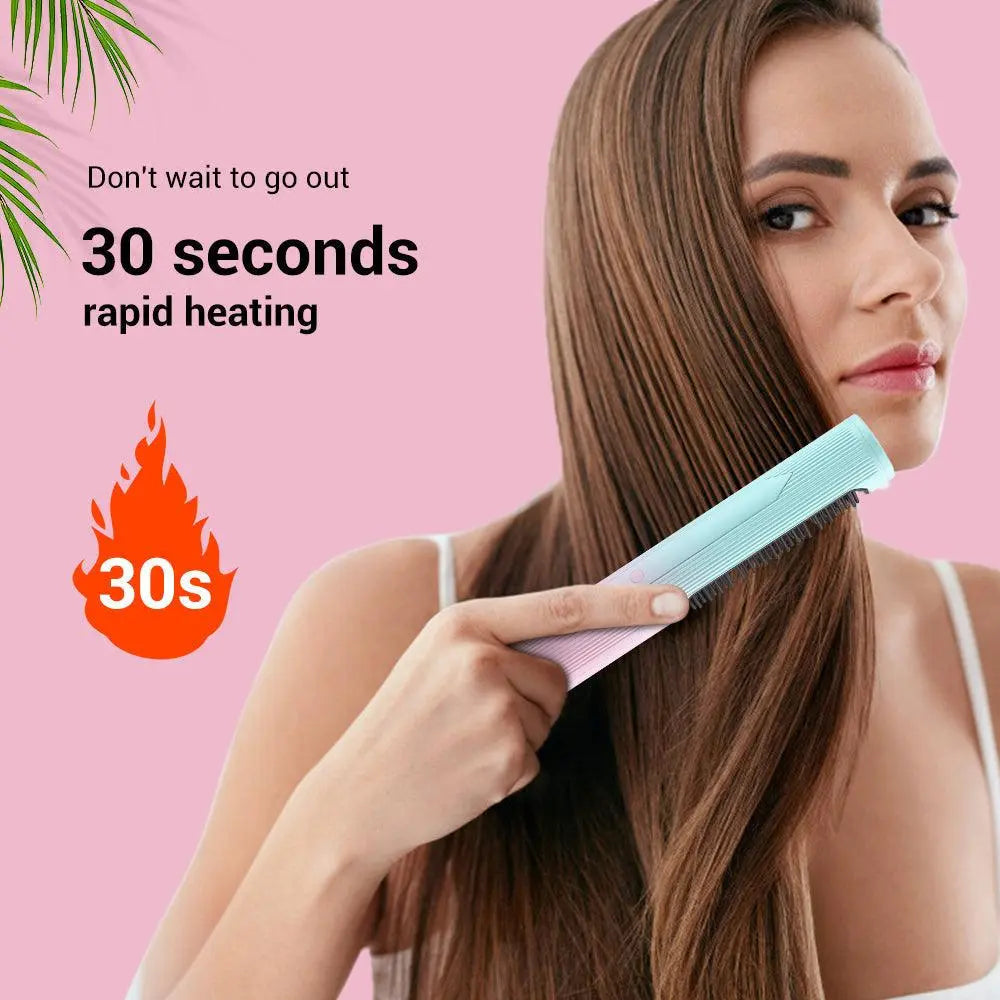 FrizzR® | Kabelloser Haarglätter gegen Frizz & fliegende Haare
