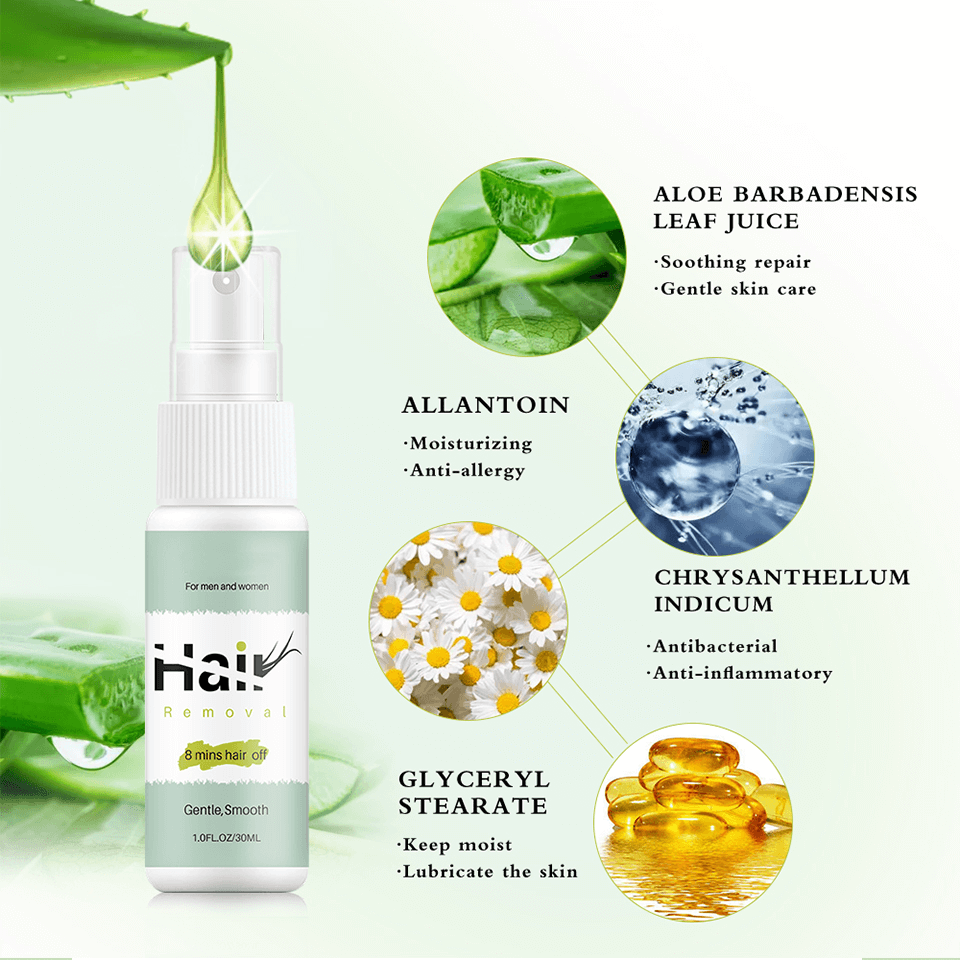 Feuchtigkeitsspendendes Hautpflege Spray 50ml, beruhigendes Body Spray gegen trockene Haut, leichte Lotion für Arme, Beine und empfindliche Haut