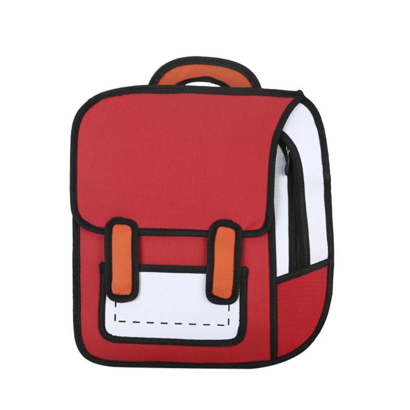 Cartoon Schulrucksack