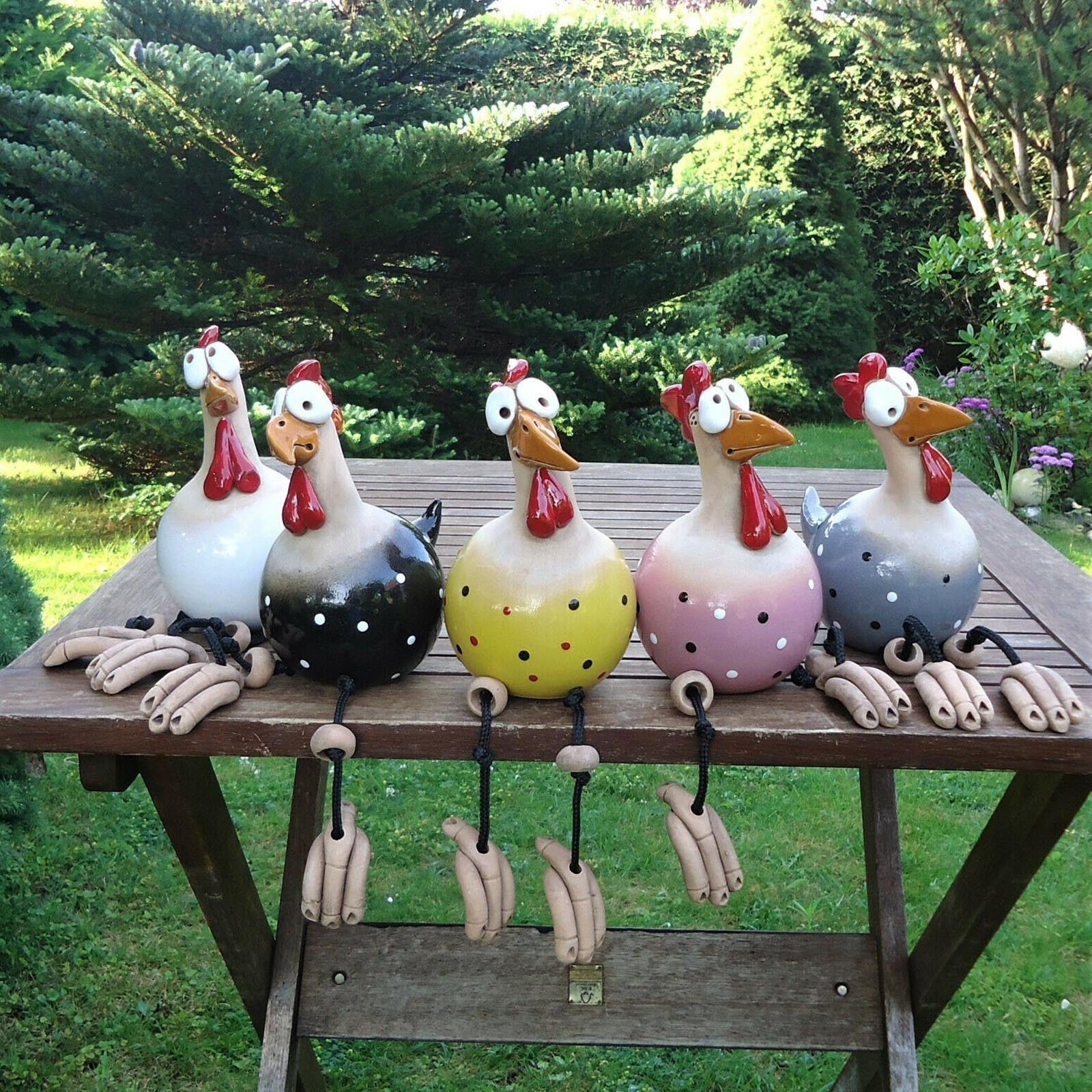 1+1 Gratis | Chickorate™ Verspielte Hühner-Gartendekoration