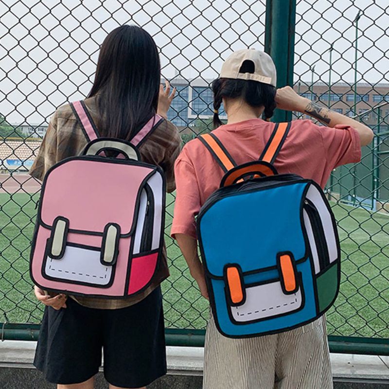 Cartoon Schulrucksack