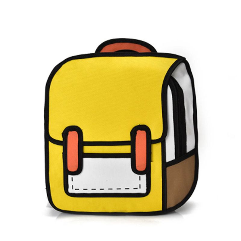 Cartoon Schulrucksack