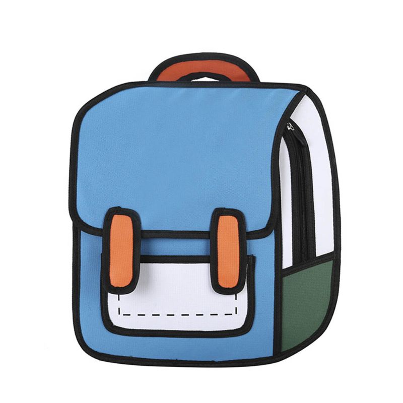 Cartoon Schulrucksack