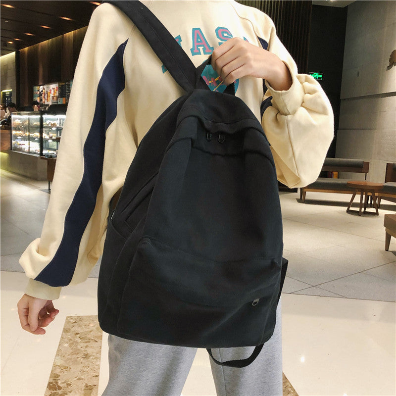 Packora® | Canvas-Schulrucksack