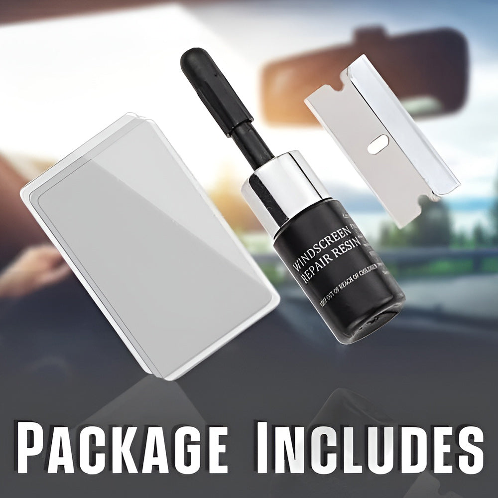 1+1 Gratis | CrackGone™ - Glasrisse in wenigen Minuten reparieren!